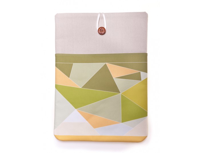 Husa Isoscel verde - MacBook Pro 15"